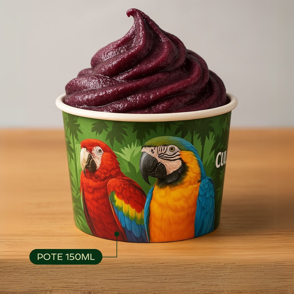 Pote de Papel 150ml Personalizado