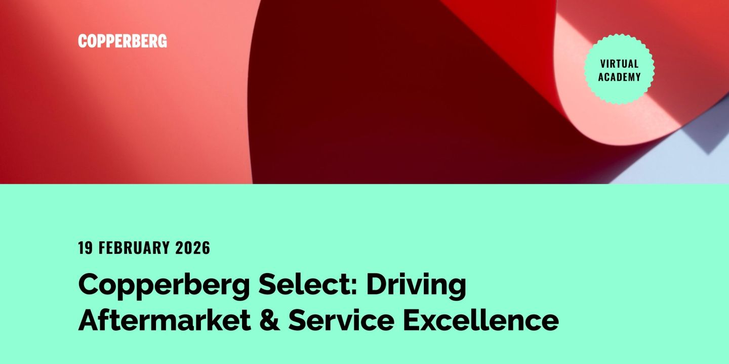 Copperberg Select: Driving Aftermarket & Service Excellence