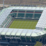 Viennese football fans like their prefabricated arena