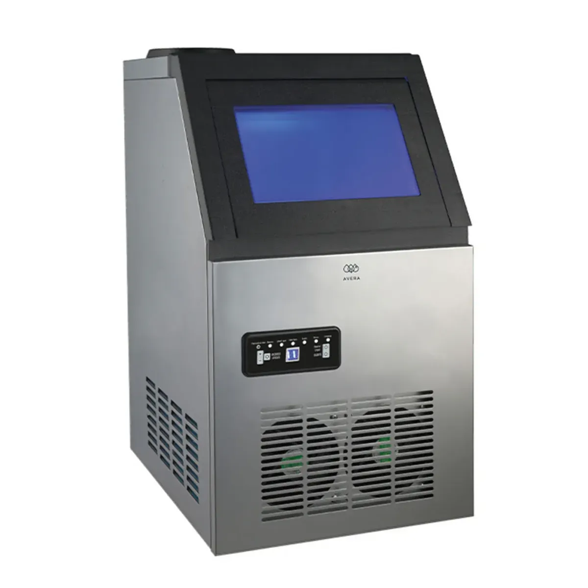 Máquina de hielo comercial con 2 tipos de llenado - hasta 45 kg al día