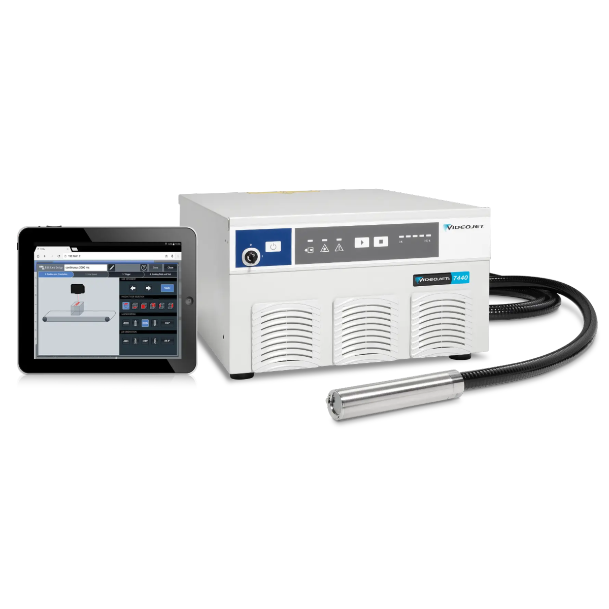LASER Fibra - Marcação com laser de fibra.