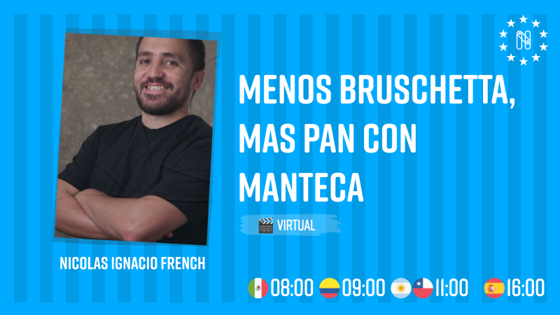 Menos bruschetta, mas pan con manteca