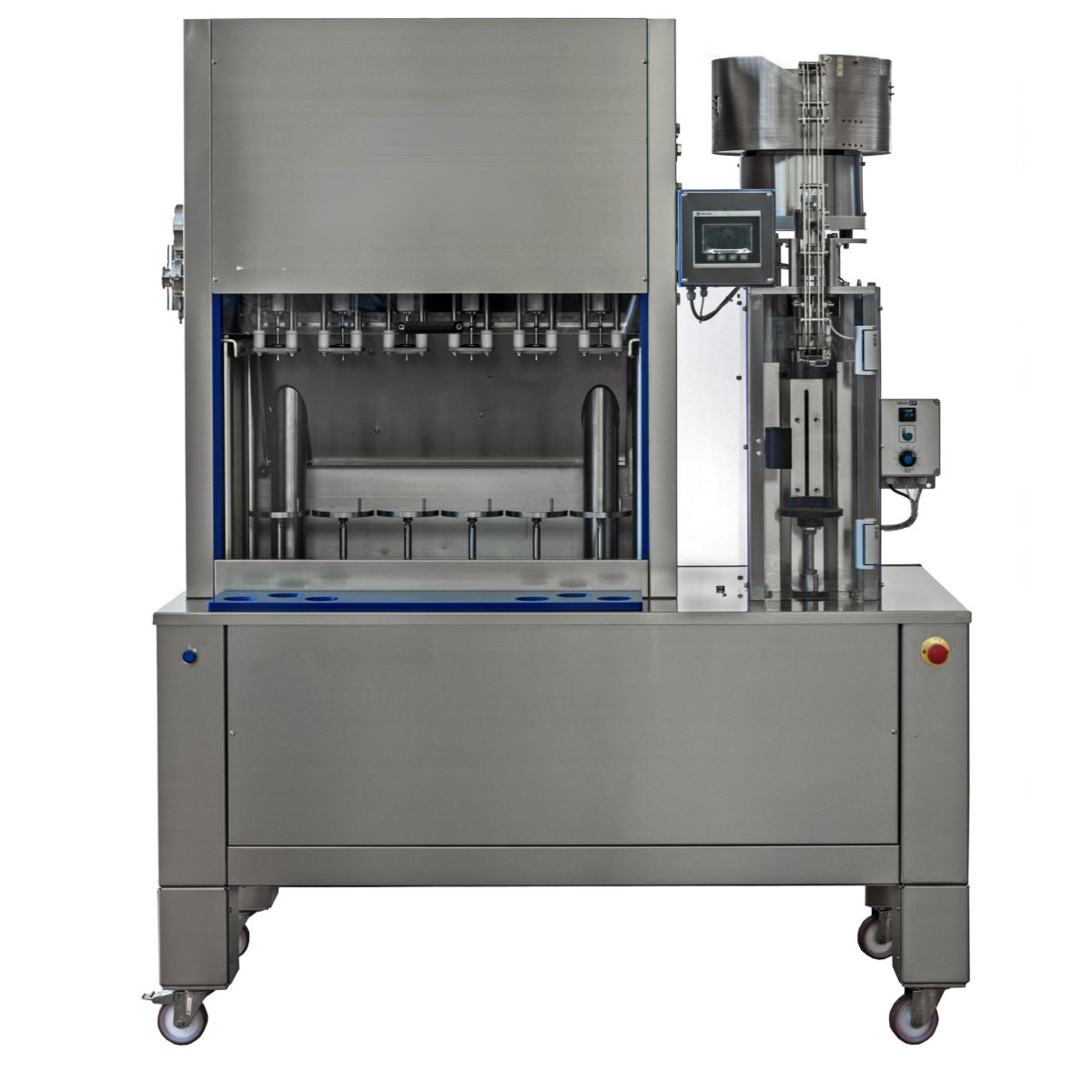 SMALL SPEEDS RINSING, FILLING AND CAPPING UNITS (FROM 600 P/C)