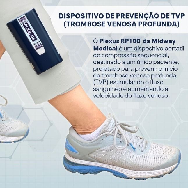 Plexus - Dispositivo para prevenção de trombose venosa profunda