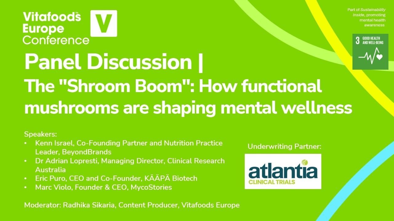Panel Discussion | The "Shroom Boom": How functional mushrooms are shaping mental wellness