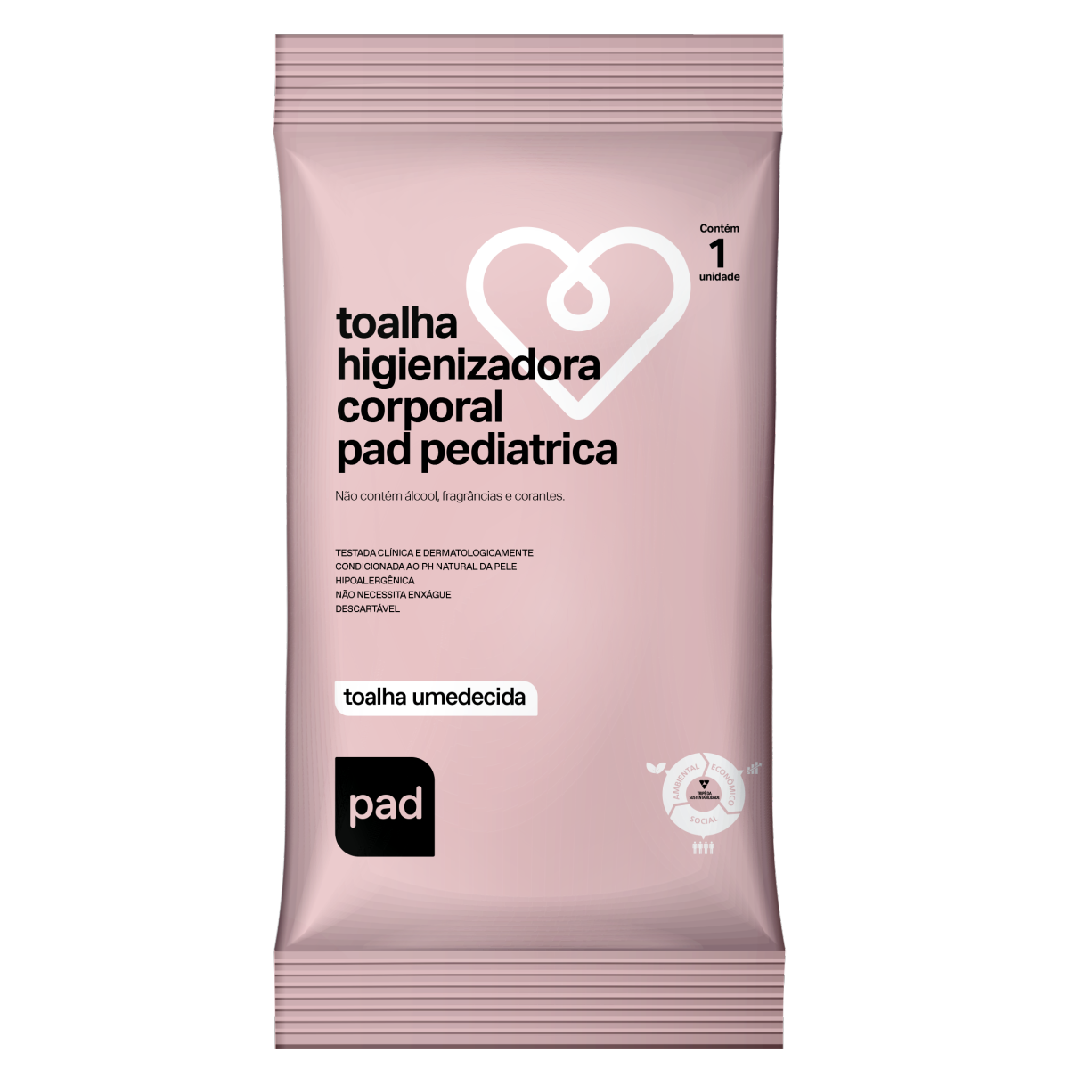 PAD Toalha Higienizadora Pediatrica