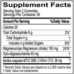 Biobor PROBIOTIC+MAGNESIUM Gummies