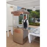 Carretto FRIGGITORIA in RAME e ACCIAIO