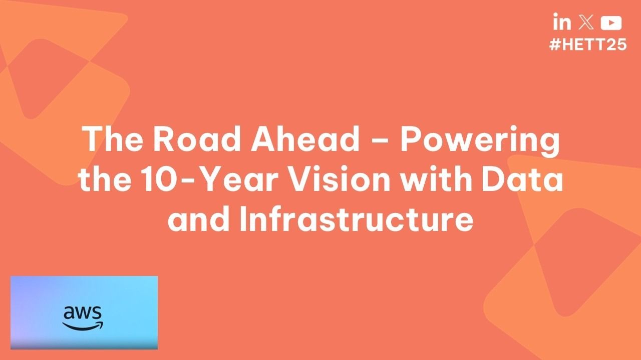 The Road Ahead – Powering the 10 Year Vision for Health and Care with Data and Infrastructure