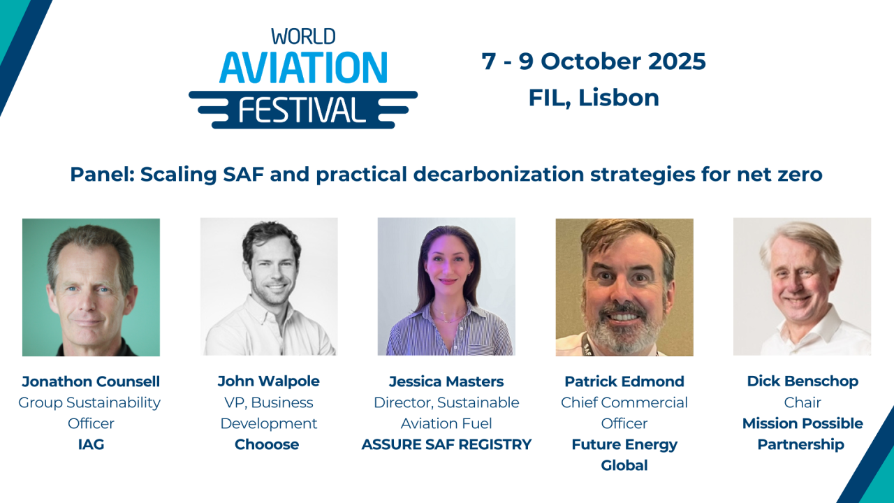 Panel: Scaling SAF and practical decarbonization strategies for net zero