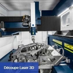 Découpe laser 3D 5 Axes