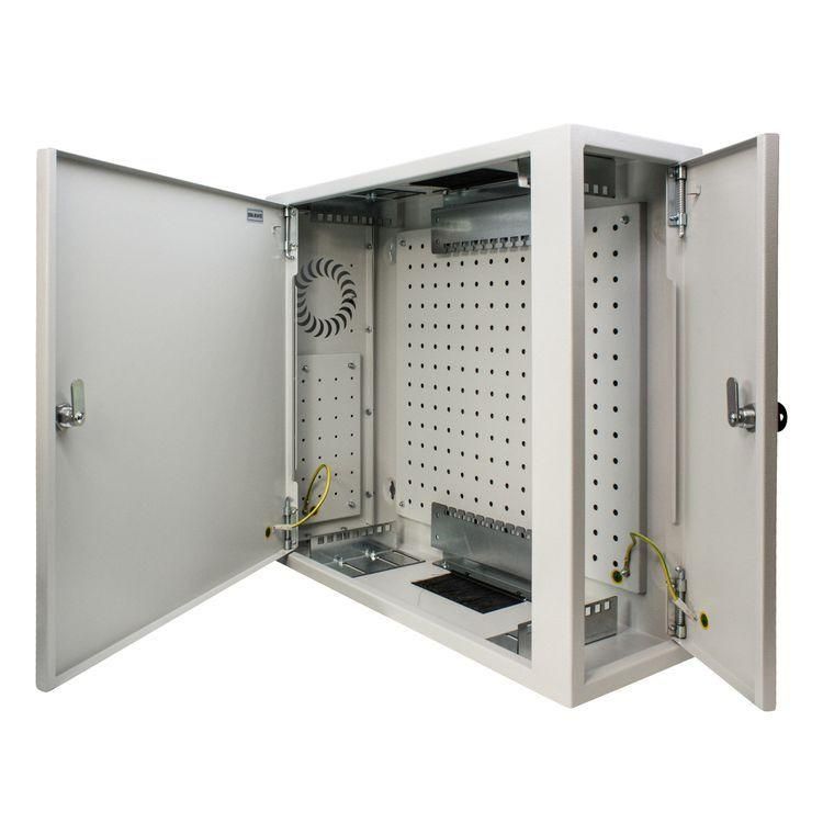 Wall enclosures for vertical installations from 3 to 6 RU