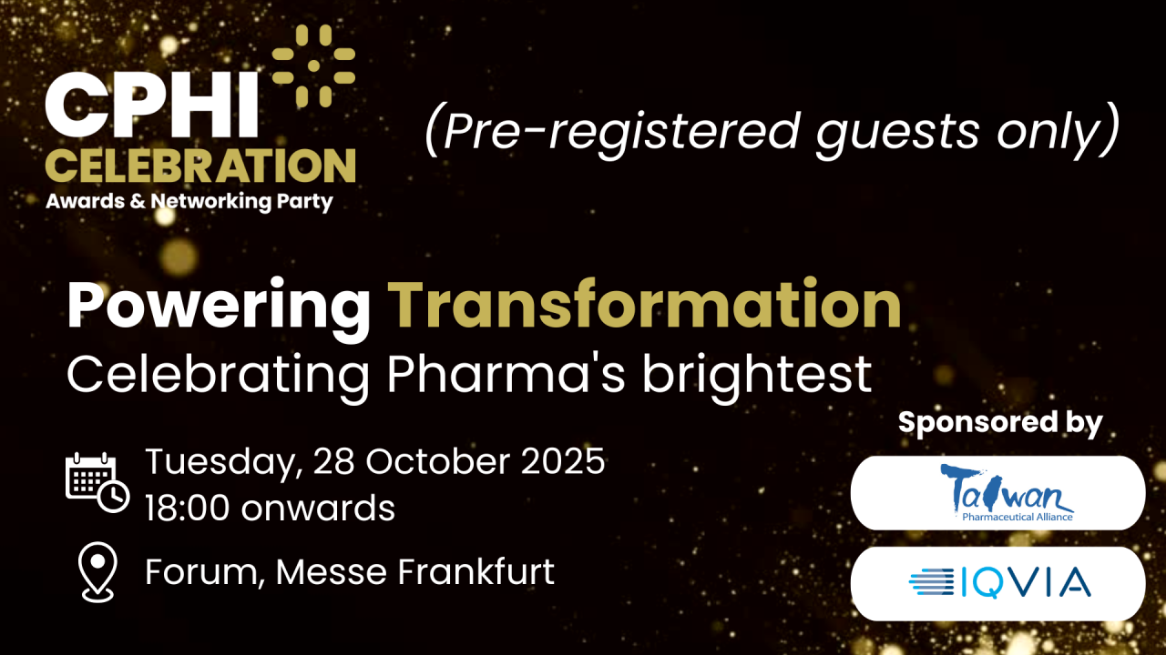 CPHI Celebration - Awards & Networking Party