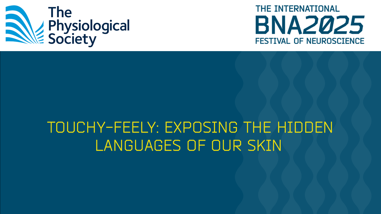 S17: Touchy - Feely: Exposing the Hidden Languages of Our Skin