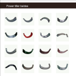 Agricultural machine blade