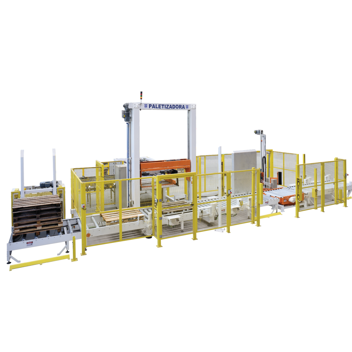 Paletizadora Universal de Baixa - Caixas/Pacotes