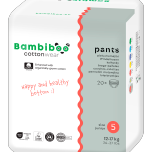 Bambiboo COTTONWEAR disposable nappies with organic cotton