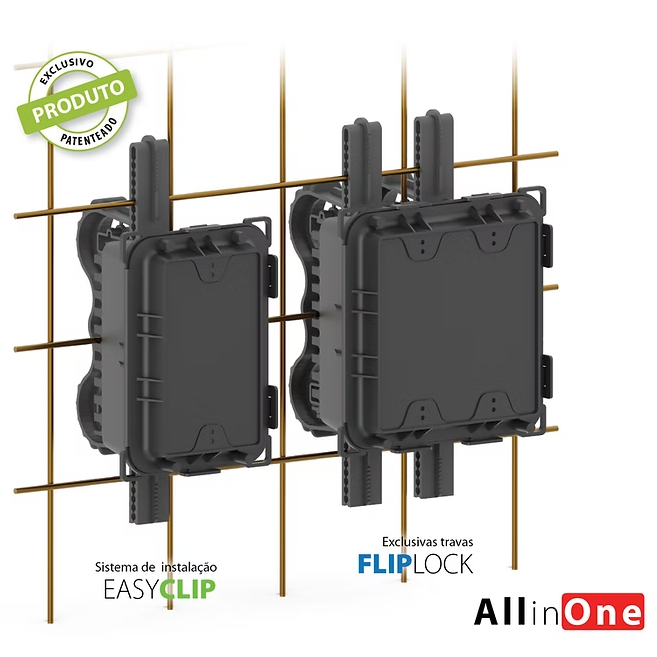 Caixas elétricas para paredes de concreto Nanoplastic