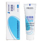 Ostomy adhesive remover, paste, powder, wipes