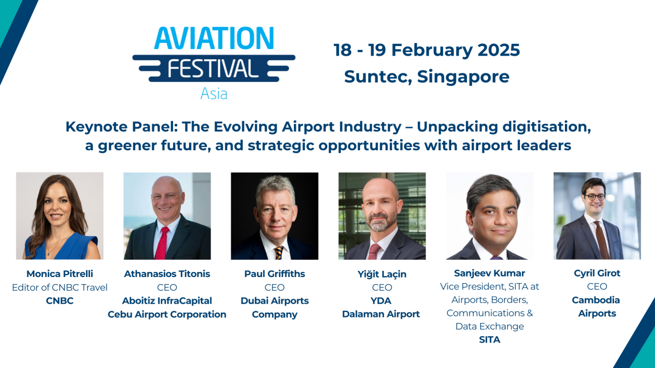 Keynote Panel: The Evolving Airport Industry – Unpacking digitisation, a greener future, and strategic opportunities with airport leaders