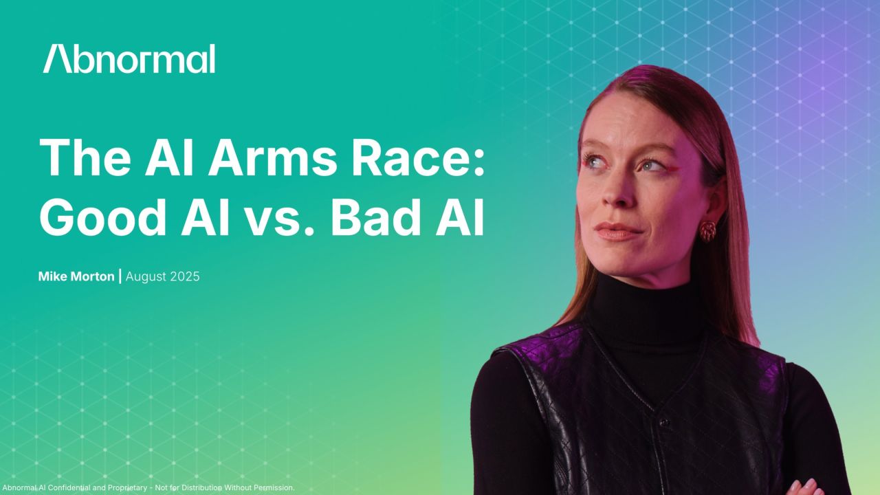 The AI Arms Race: Good AI vs. Bad AI