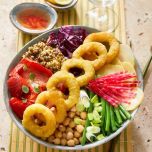 Calamar Romana, baked squid rings, 400g or 700g, also available as glutenfree option