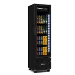Cervejeira CCV144 Porta de Vidro Full Black 244L