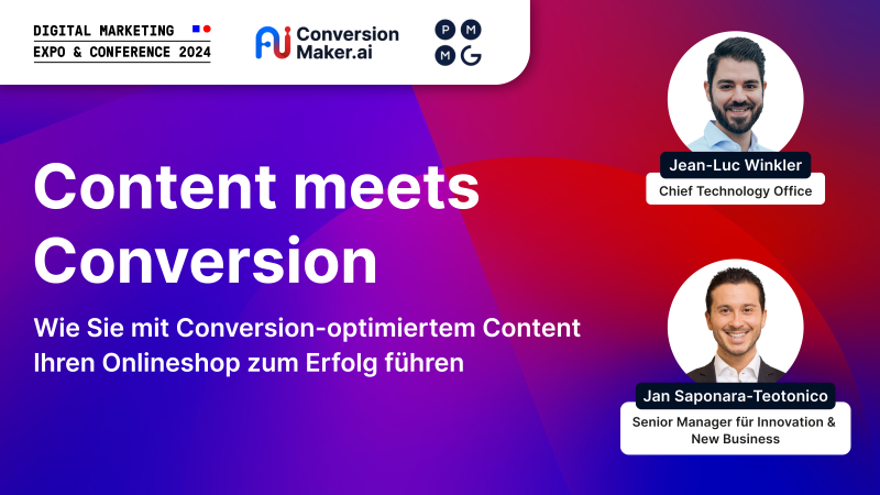 Content meets Conversion: Wie Sie mit Conversion-optimiertem Content Ihren Onlineshop zum Erfolg führen