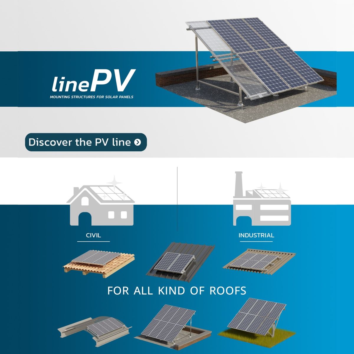 PV Line - Strutture, Componenti e Accessori per Fotovoltaico