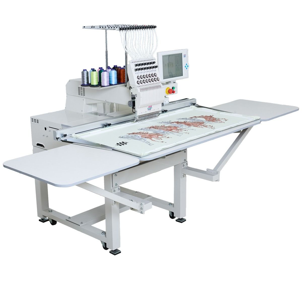 TMBP2-XC The largest embroidery field in the Single-head machine lineup. Single-head Cylinder Type Standard Model.