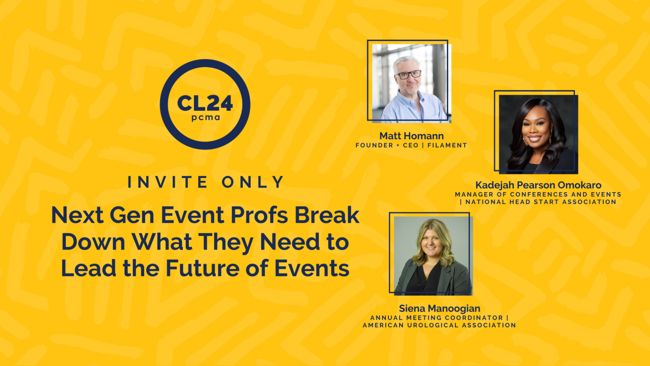 Invite Only: Next Gen Event Profs Break Down What They Need to Lead the ...