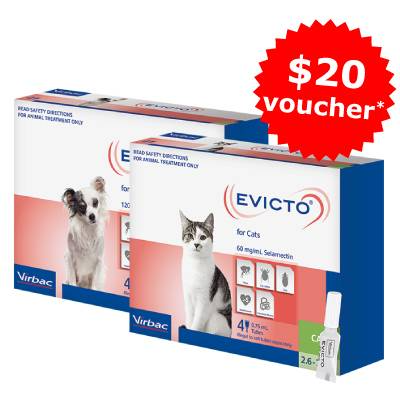 Evicto Rabbit Purchase $200 worth of Evicto and receive a $20 Coles Myer gift voucher!