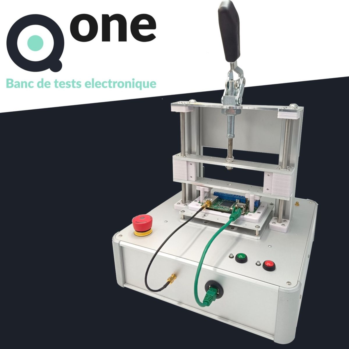 Qone Instruments Qone - Banc de test fonctionnel modulaire (ATE) pour PCBA