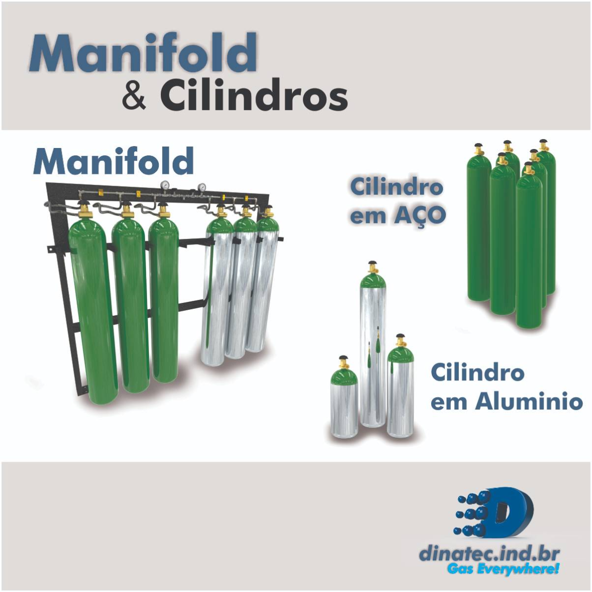 Manifold e Cilindros