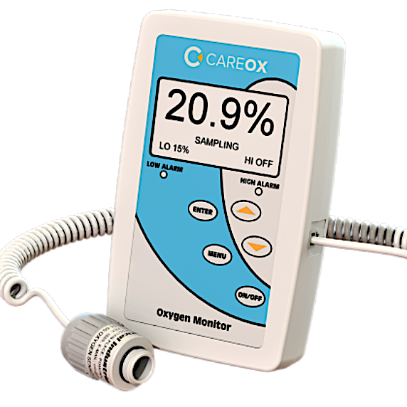 Oxygen Monitor and Analyzer for monitoring FiO2%