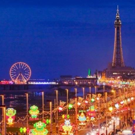 4Wall Part of Historic Blackpool Illuminations Light Festival