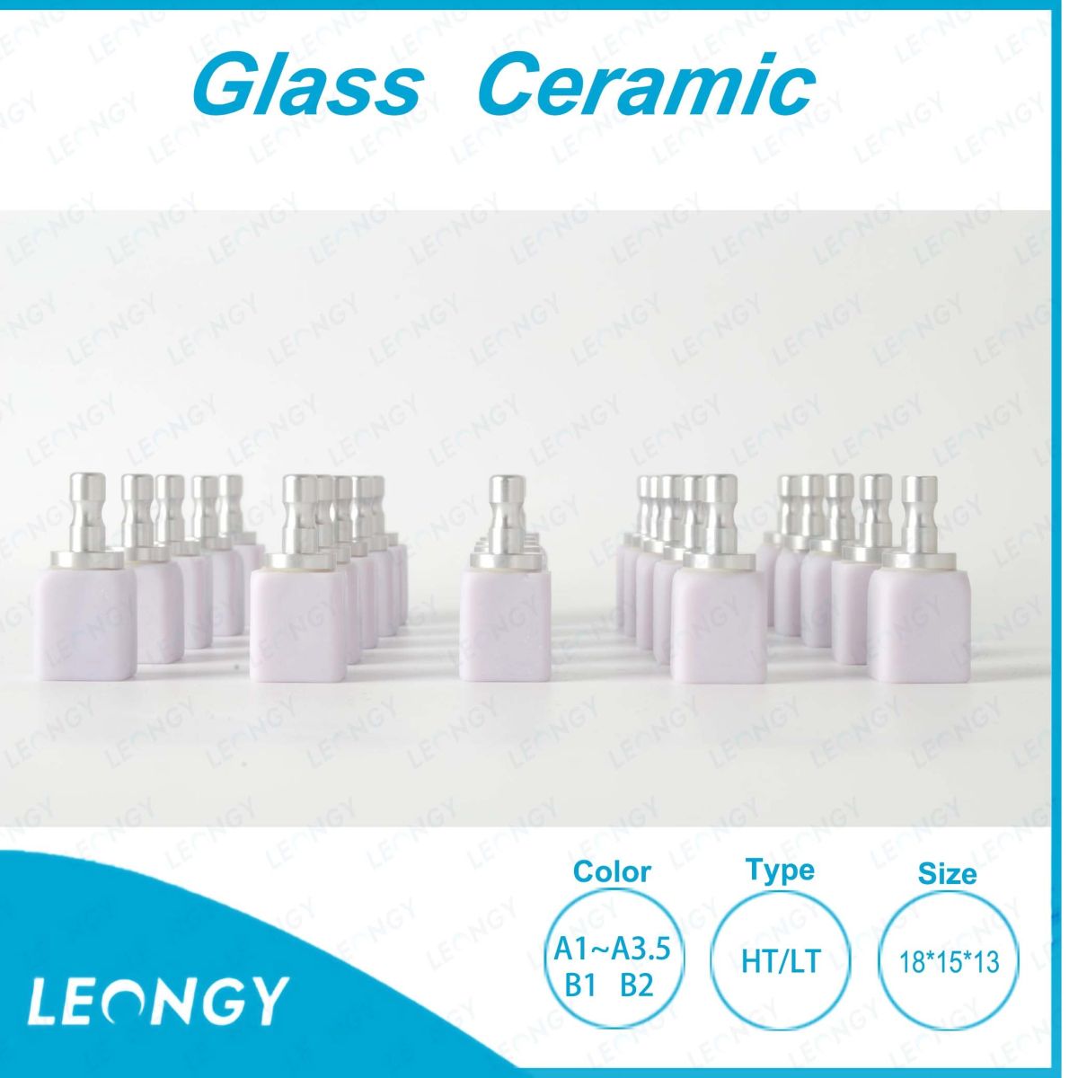 Dental Lithium Disilicate Glass Ceramic CAD/CAM