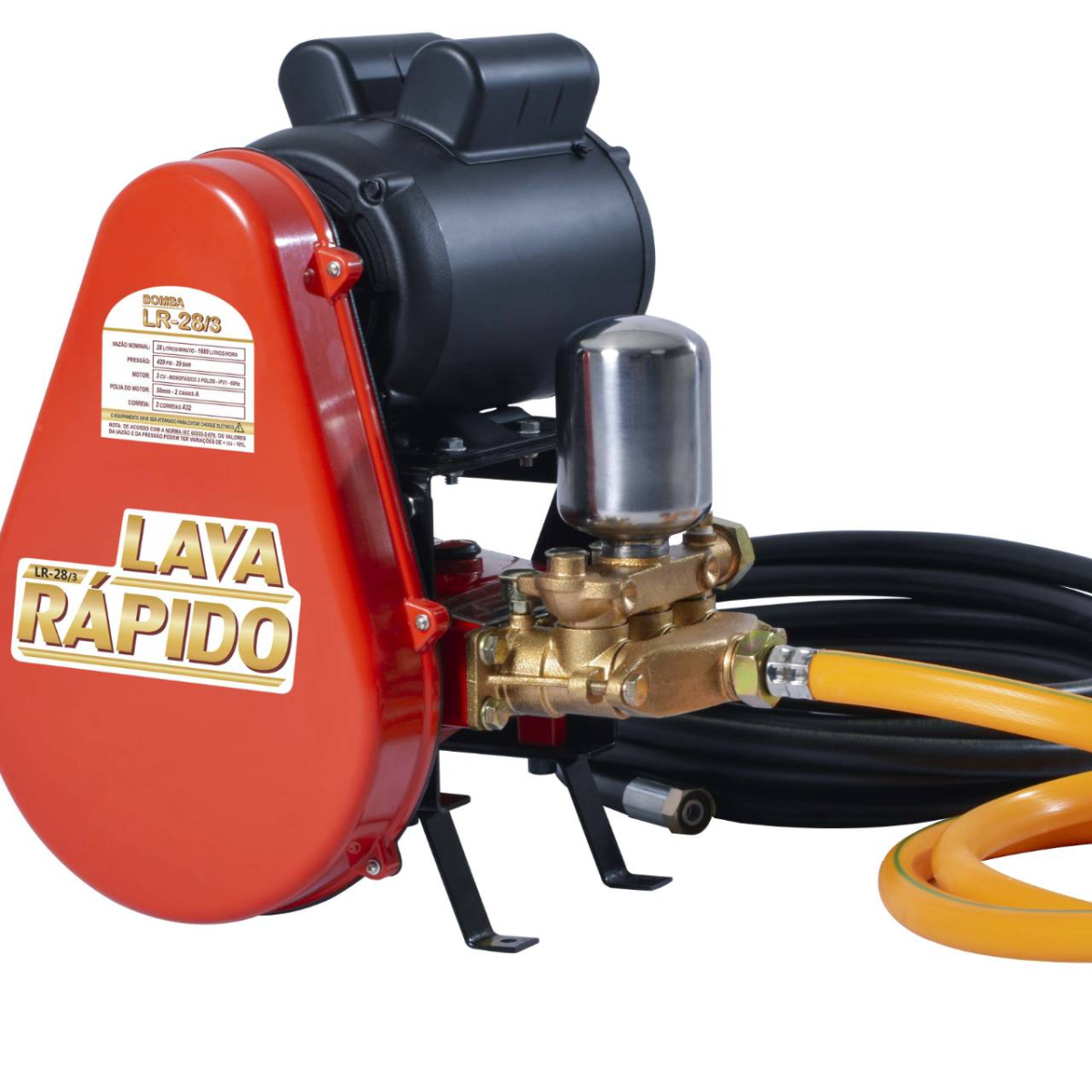 Bomba ZM LR-20 + Motor Trif Motor WEG 220V - Média Pressão